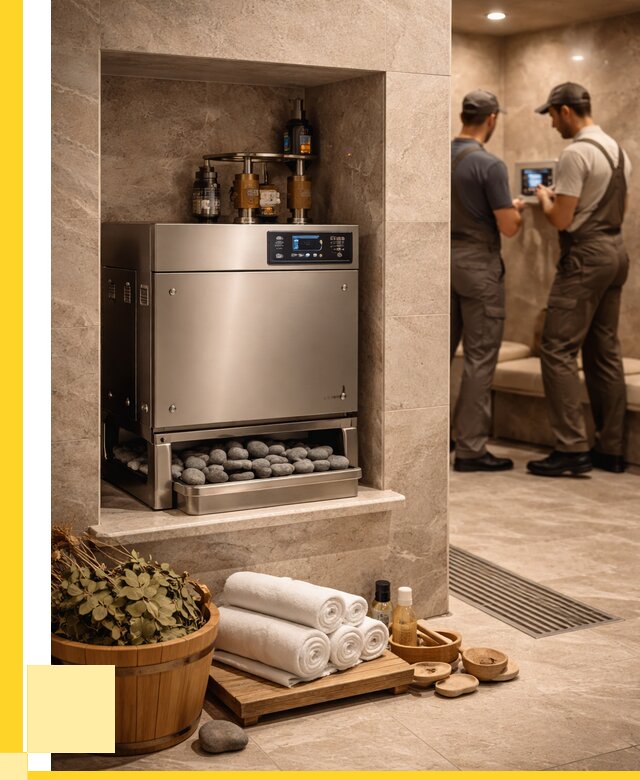 Парогенераторы для хамама в Жигулёвске от 75893 р. | ЭриданЖгл