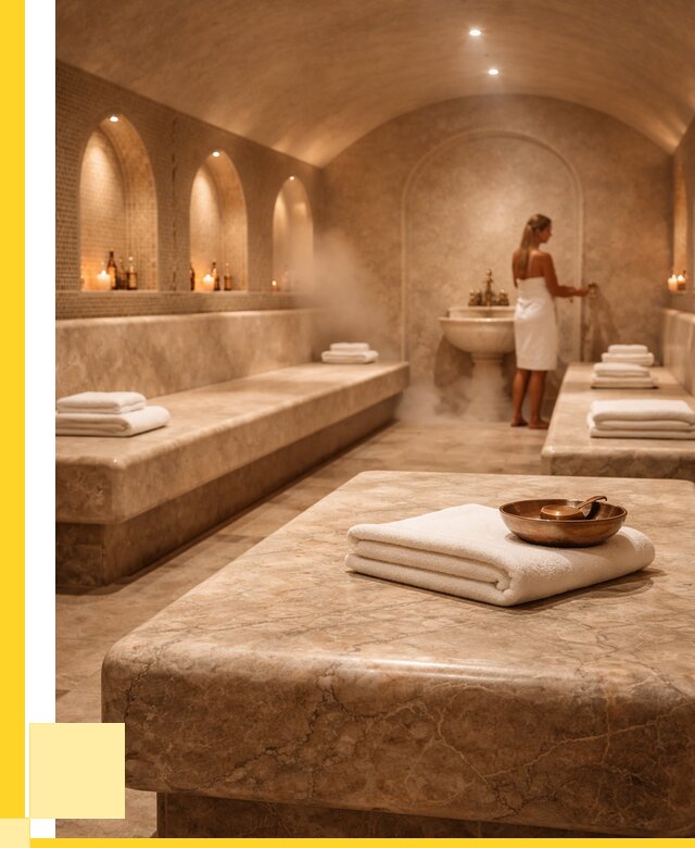 Лежаки для хамама в Жигулёвске под ключ от 35417 р. | ЭриданЖгл