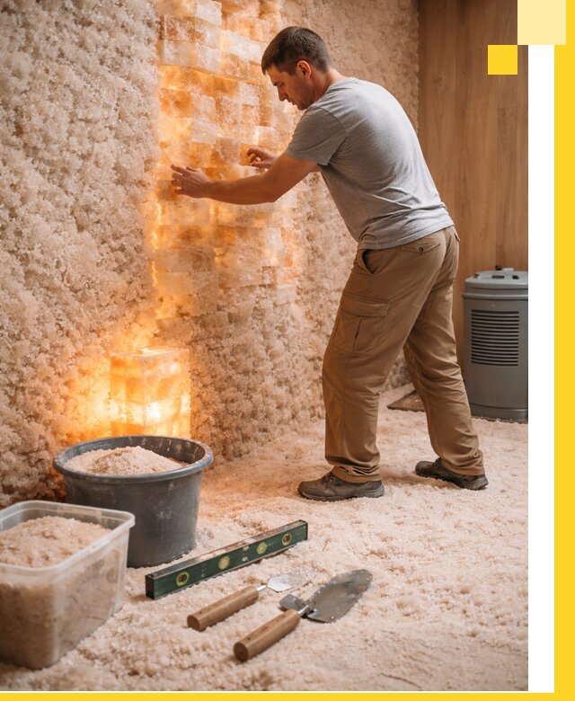 Проектирование и монтаж соляных комнат в Жигулёвске под ключ